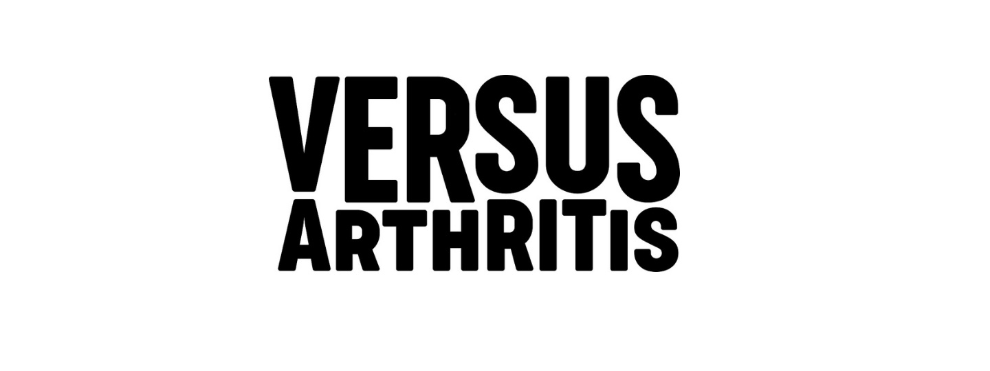 Versus Arthritis logo.