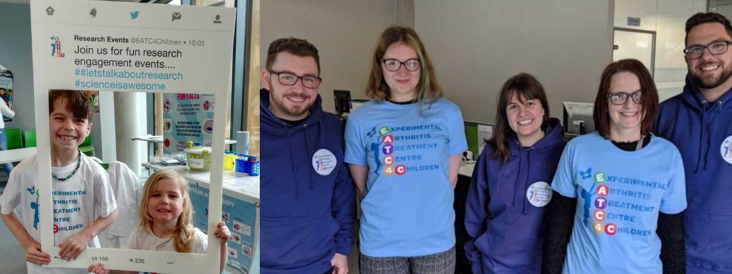 A group of young people taking part in research.