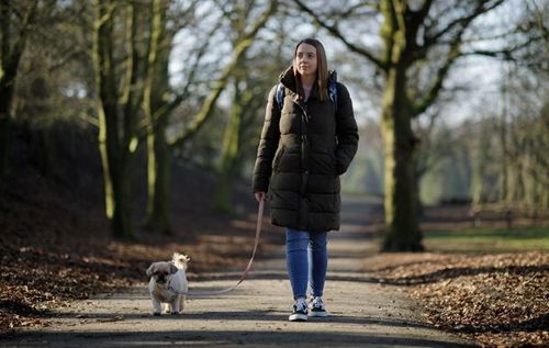 Woman walking