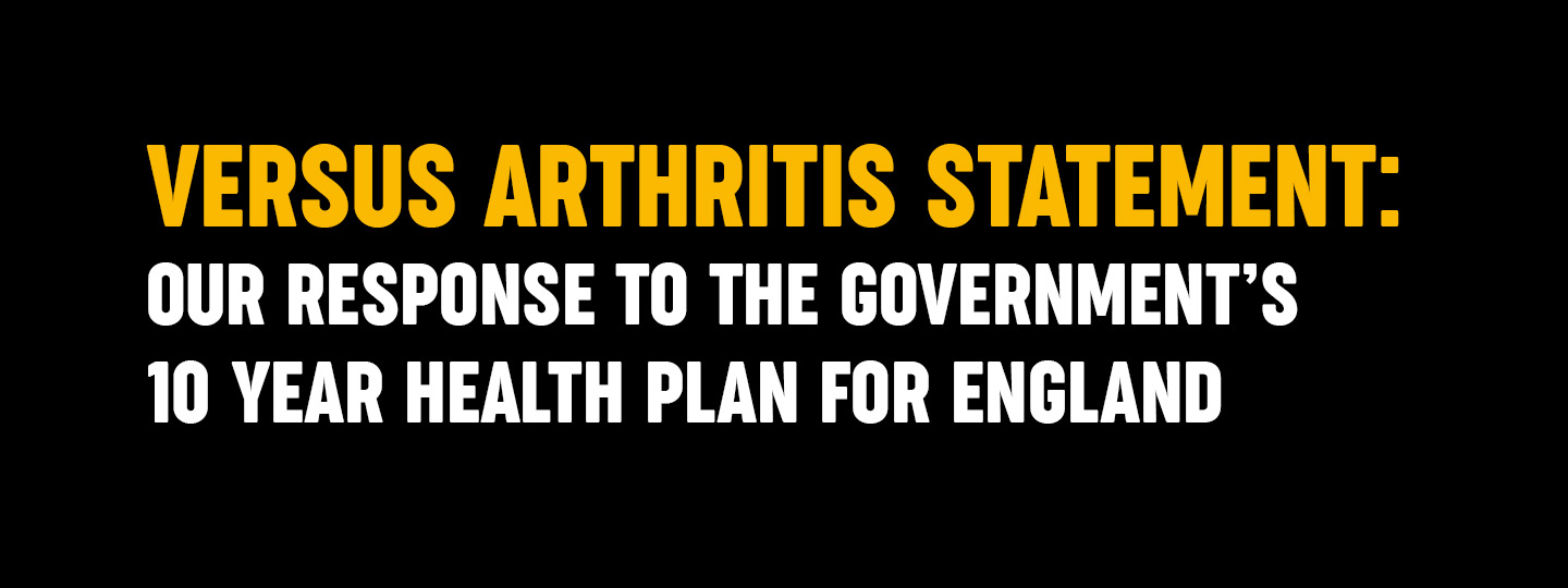 Our response to the government's 10 Year Health Plan for England - banner