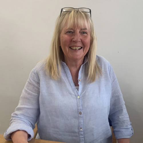 Volunteer Susan Morrison