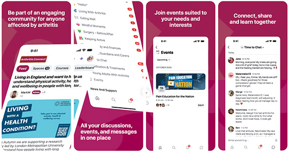 Arthritis Connect online community forum 