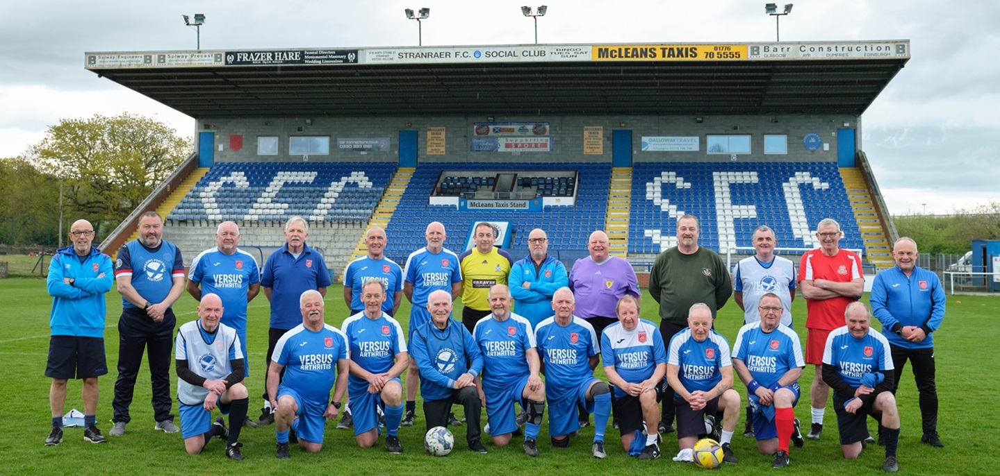 Walking Football Team Photo